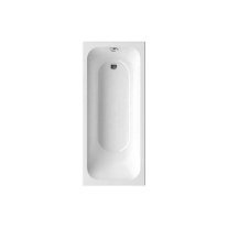 CHROME SLIM, ALB, CADA DREPTUNGHIULARA, 160X70CM, C731300000